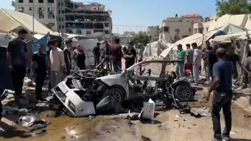 Ataques con drones israelíes en Gaza dejan varios muertos y dudas sobre captura de líder de Hamás