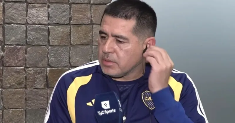 Riquelme, a agenda abierta: se desentendió de la polémica por los árbitros, aclaró el sistema de abonos en Boca y la renovación de La Bombonera