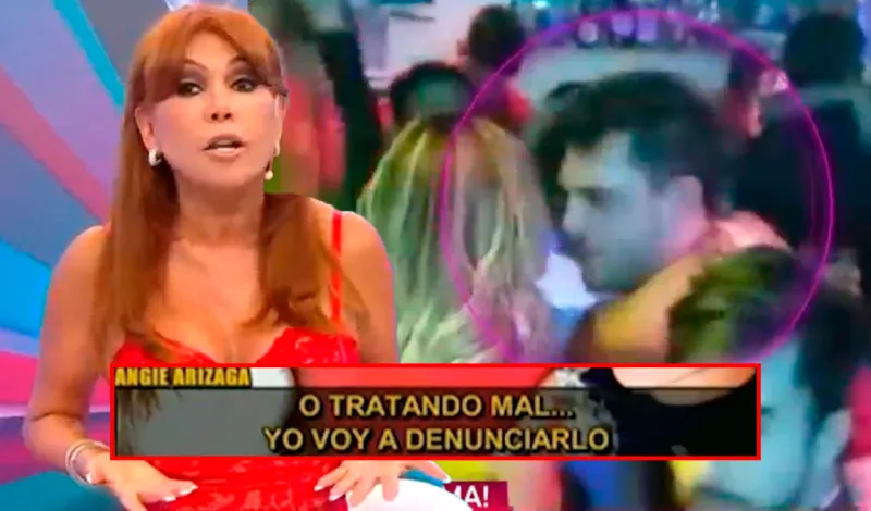 Nicola Porcella acusa a la prensa peruana de "dañar su imagen", pero Magaly Medina le recuerda todos sus escándalos