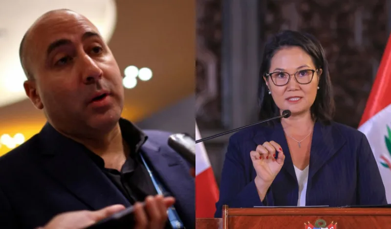 Keiko Fujimori sobre su vínculo con Fernando Cerimedo: "No ha participado ni en la primera ni en la segunda vuelta"