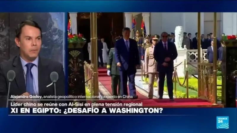 Alejandro Godoy: "Para Xi Jinping, Egipto es un país estratégico en la Ruta de la Seda 2.0"