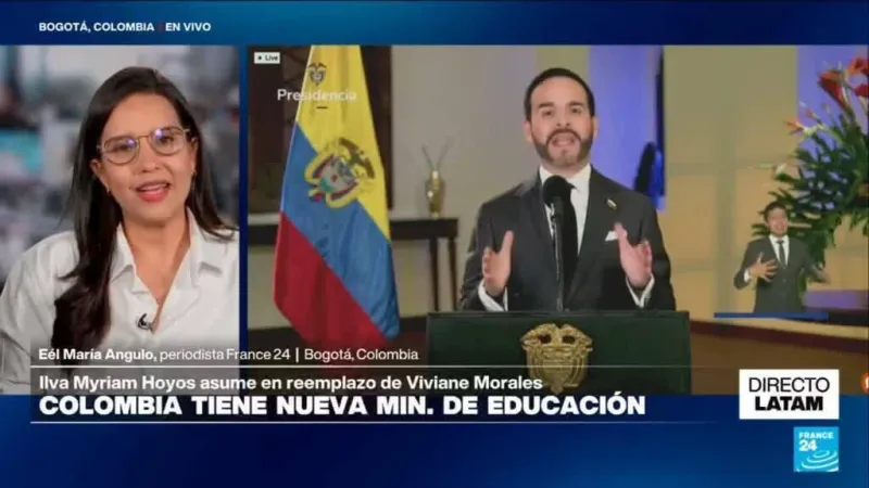 Directo Latam y el cambio de la ministra de Educación de Colombia y el fin de las mesas de diálogo