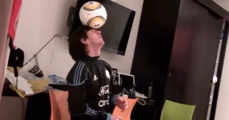 "¡Madre mía!": el sensacional video inédito de Messi en la concentración del Mundial 2010 que compartió un ex compañero de la Selección