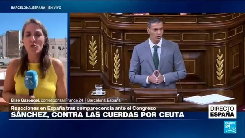 Directo España y la presión sobre Sánchez por la crisis migratoria en Ceuta