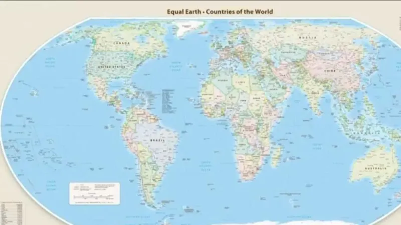 La ONU aprueba nuevo mapa mundial más preciso; Estados Unidos, el único país que se opuso
