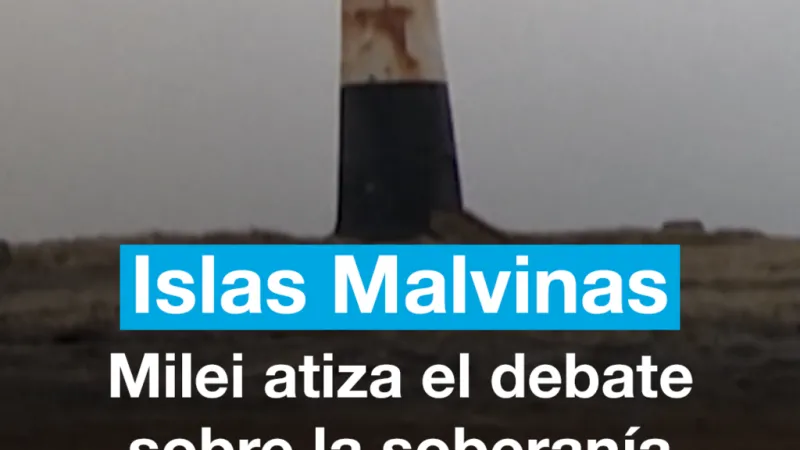 Islas Malvinas: Milei atiza el debate sobre la soberanía del archipiélago