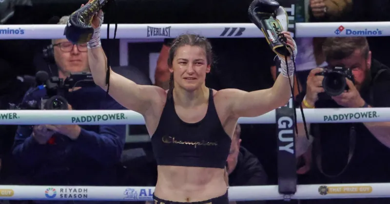Katie Taylor tuvo una despedida perfecta: ganó ante ¡80 mil personas!, hizo historia y se retiró como campeona indiscutida