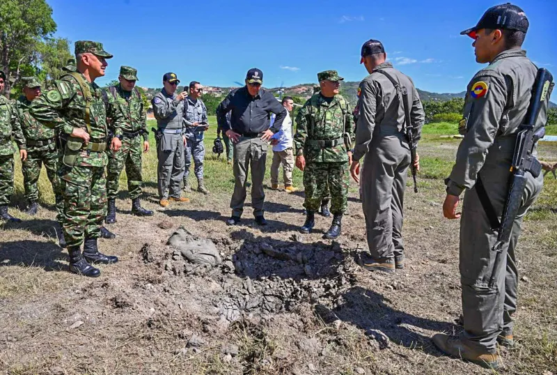 Un ataque con drones deja tres militares muertos y cuatro heridos en el noreste de Colombia
