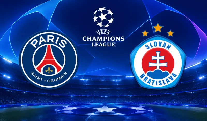 PSG vs Slovan Bratislava: fecha, hora y canal de TV para ver el partido por la fecha 1 de la Champions League