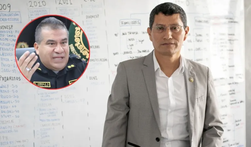 Harvey Colchado presenta proyecto de ley para cambiar norma que mantiene a Óscar Arriola como jefe de la PNP