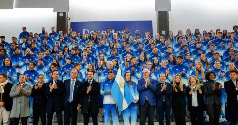 Todo listo para los Juegos Suramericanos Santa Fe 2026: así fue la despedida de la delegación argentina en el CeNARD