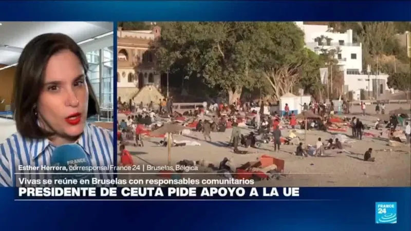 Informe desde Bruselas: presidente de Ceuta pide apoyo a la Unión Europea por la crisis migratoria