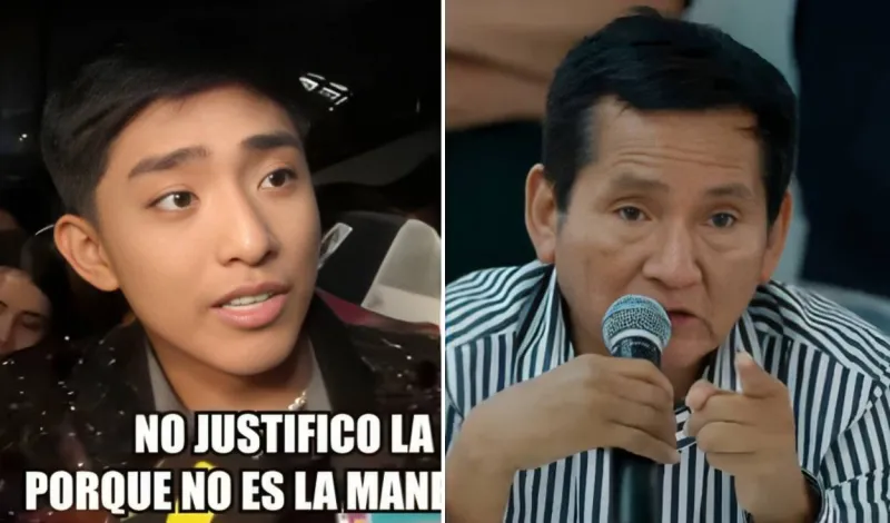 'Senderito' rechaza agresión de su padre Óscar Custodio contra la prensa y tiene firme reacción: "Una persona de tercera edad"