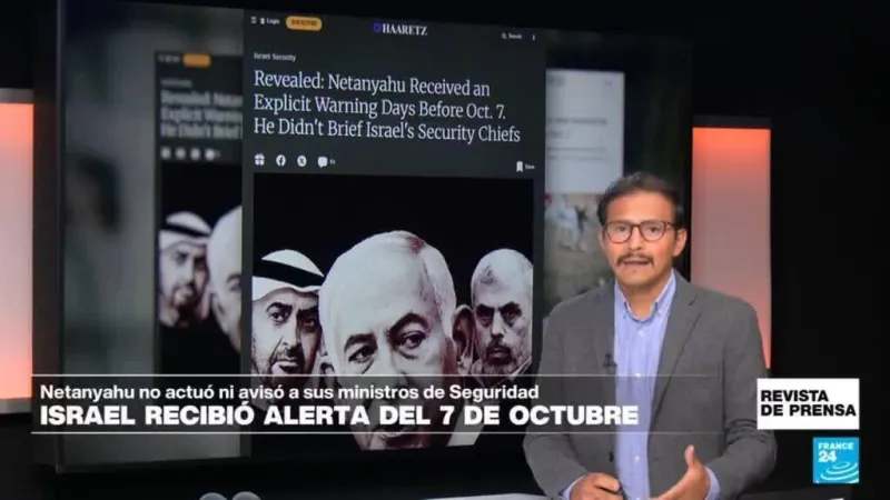 "Netanyahu recibió advertencia antes del 7 de octubre. No informó a jefes de seguridad": Haaretz