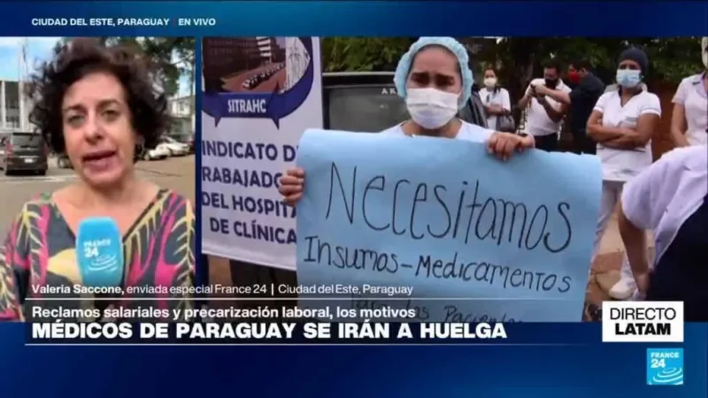 Directo Latam y la renuncia de médicos en huelga en Paraguay