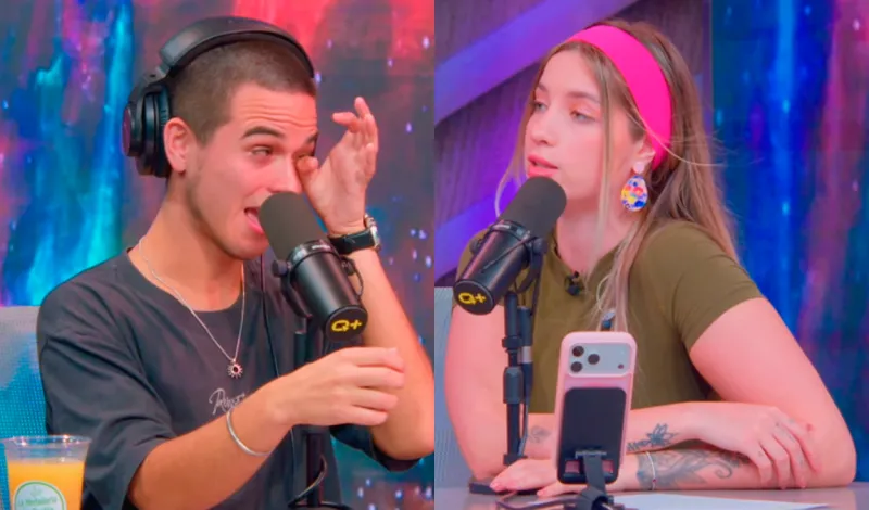 Actor Brando Gallesi rompe en llanto tras conmovedor mensaje de streamer argentina Agus Padilla: “Me has tocado el corazón”
