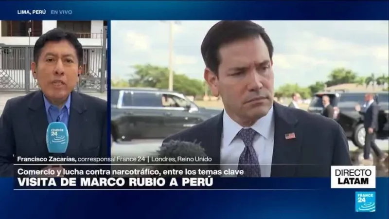 Directo Latam y la visita de Marco Rubio a Perú que puede tensar su relación con China
