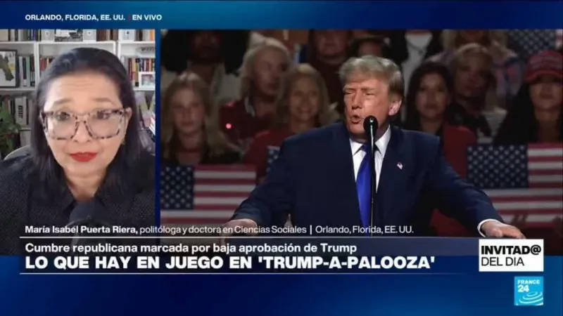 'Trump-a-palooza', la convención republicana que busca levantar su imagen antes de las 'midterms'