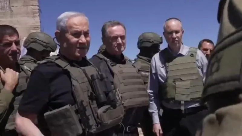 Netanyahu visita territorio sirio ocupado y genera rechazo del Gobierno de Damasco