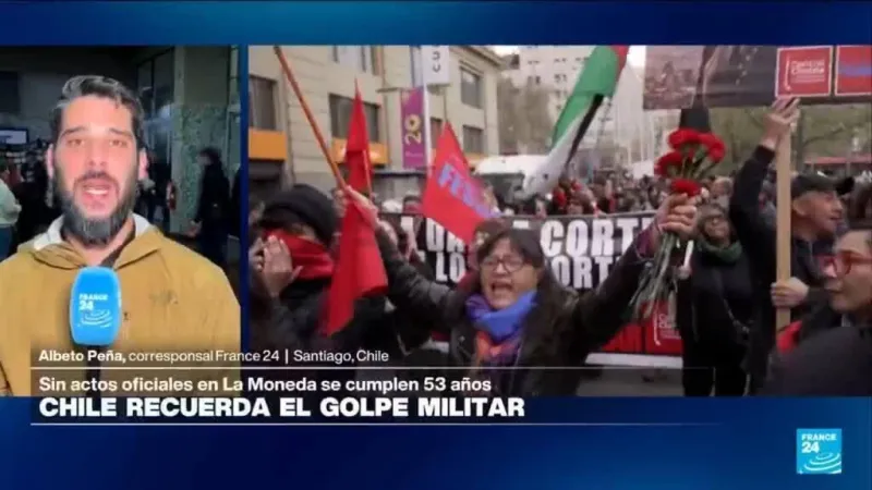 Chile conmemora 53 años del golpe de Estado sin actos oficiales por primera vez en democracia