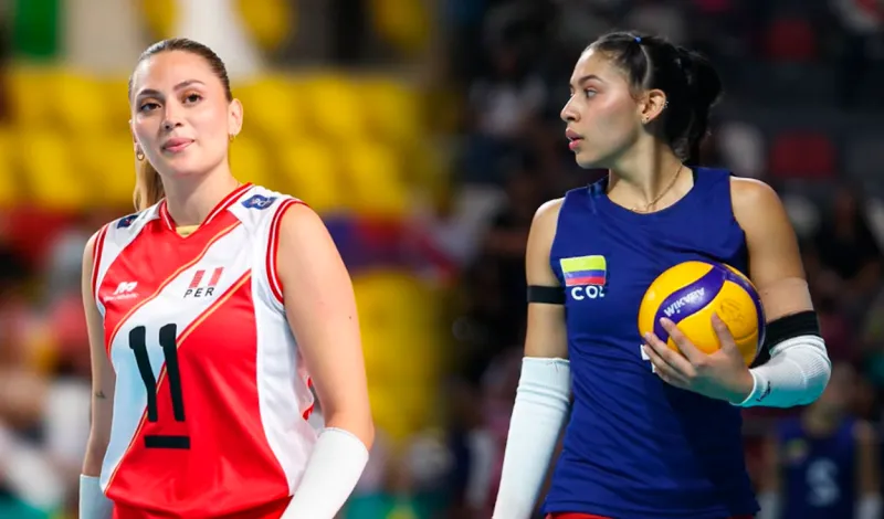 Perú vs Colombia EN VIVO: a qué hora juegan el partido de hoy por el Campeonato Sudamericano de Vóley 2026