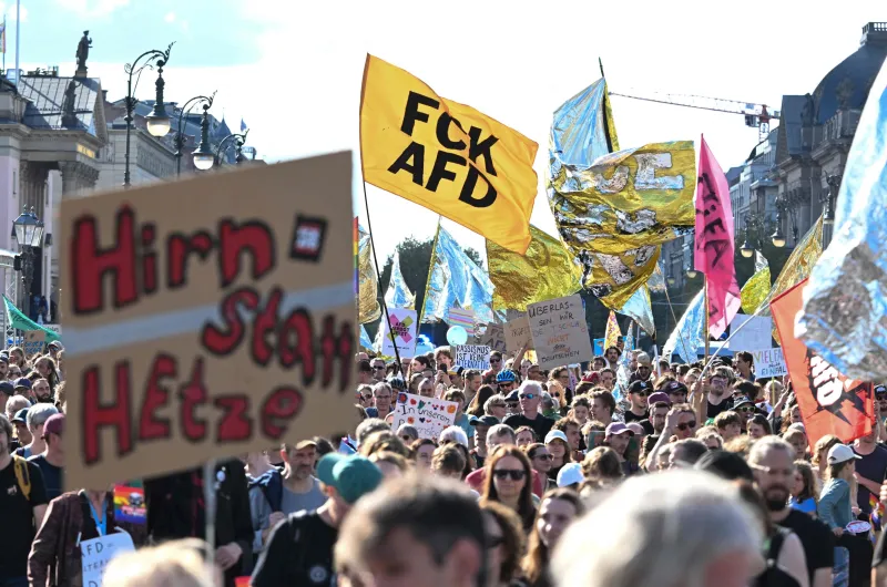 Decenas de miles de personas se manifiestan en Alemania contra el auge de la ultraderecha