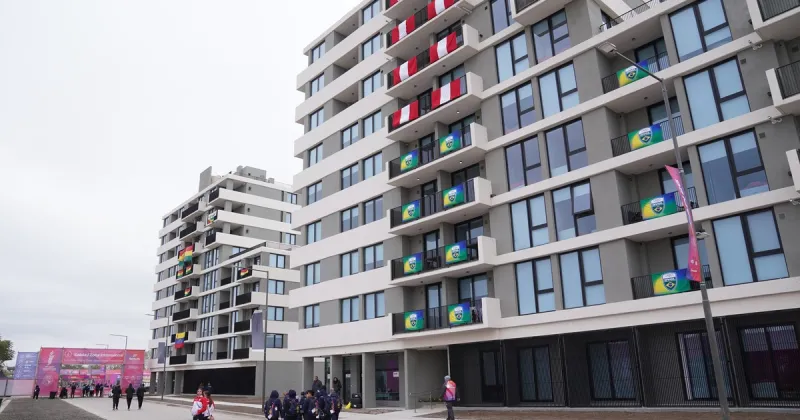 Así es por dentro la Villa Suramericana de Rosario: 1.700 atletas, cinco torres y hasta camas adaptables