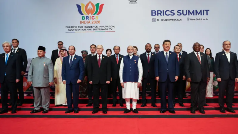 Los BRICS cierran su cumbre con el foco en cooperación económica y crecimiento mundial "inclusivo"