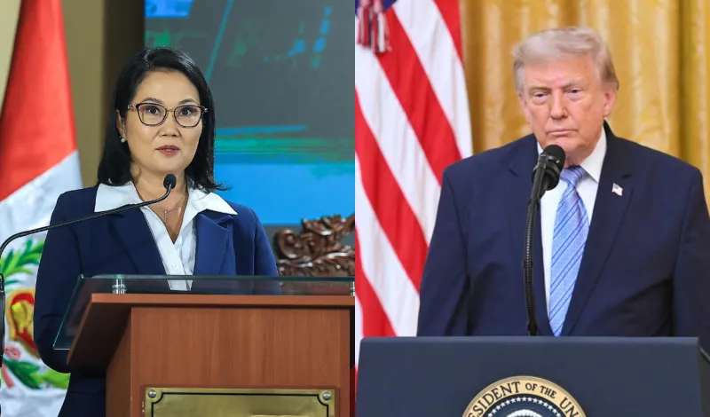 Keiko Fujimori asistirá a cena organizada por Donald Trump de aprobarse su viaje a Estados Unidos