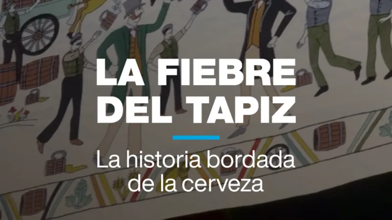 "Fiebre del Tapiz" en Inglaterra: la historia bordada de la cerveza