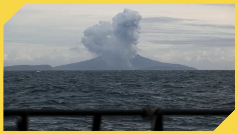 ¿Este video realmente muestra la erupción de un volcán en Indonesia?