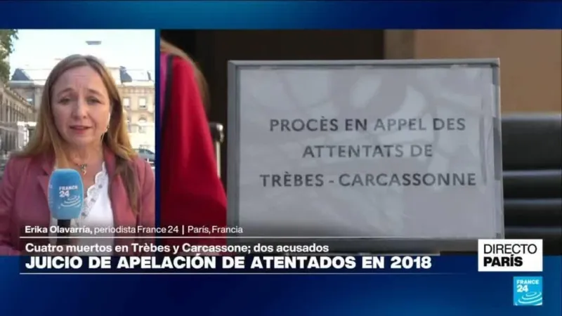 Informe desde París: juicio en apelación por los atentados de Trèbes y Carcasona en 2018