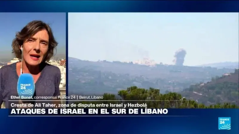 Informe desde Beirut: ataques israelíes en el sur de Líbano, cerca de la Franja Amarilla