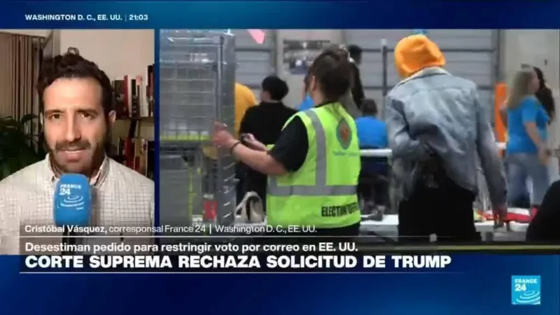 Informe desde Washington: desestiman pedido de Trump para restringir voto por correo en EE. UU.