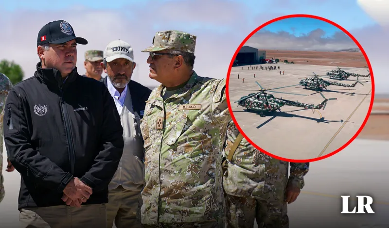 Ejército simuló entrega de helicópteros rusos reparados