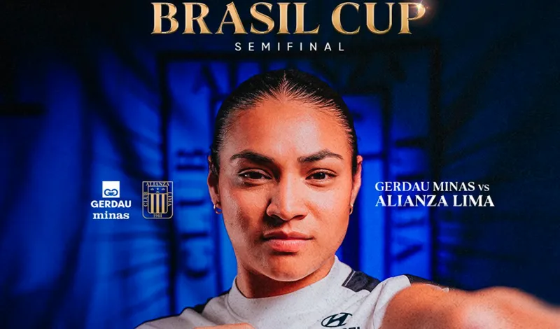 Alianza Lima vs Gerdau Minas: día, hora y canal confirmado del partido por las semifinales de la Brasil Cup 2026