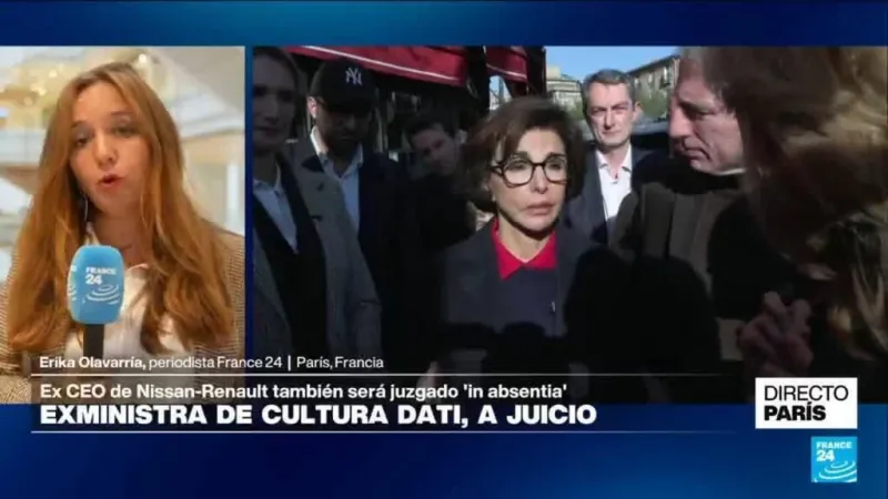 Directo París y el juicio contra Rachida Dati por presunta corrección pasiva