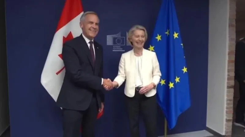 Von der Leyen ofrece a Canadá ser el primer integrante asociado de la UE