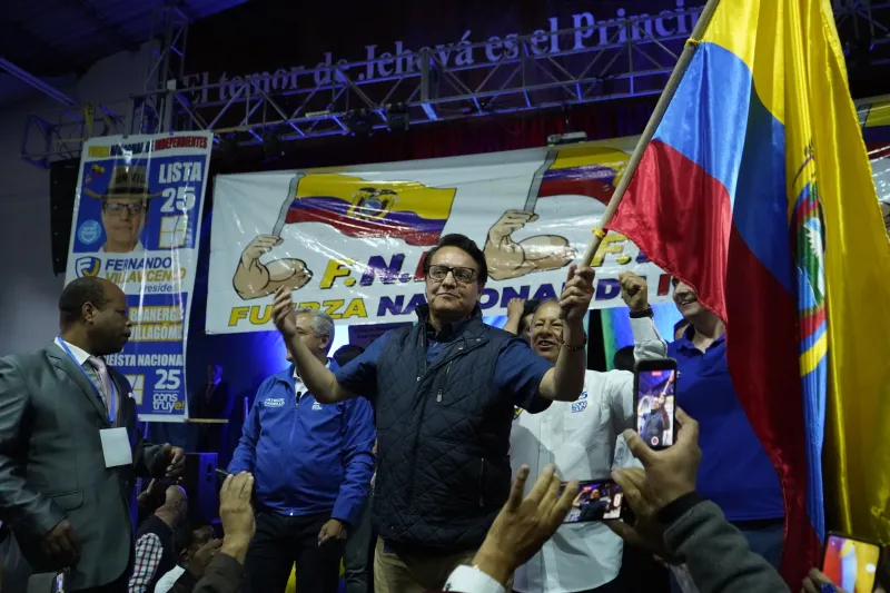 Detienen en EEUU a uno de los presuntos autores intelectuales del asesinato del candidato Villavicencio tras un mitin en  Ecuador