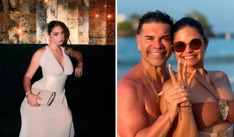 Carlos ‘Tomate’ Barraza anuncia matrimonio con joven venezolana y su hija Gaela lo encara: “A portarse bien”